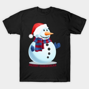 Frosty Christmas - Stay warm T-Shirt